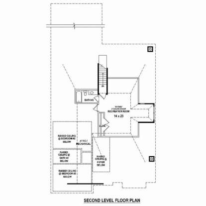 Floorplan 2 for House Plan #053-02485