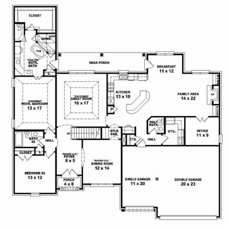 House Plan House Plan #10798 Drawing 1