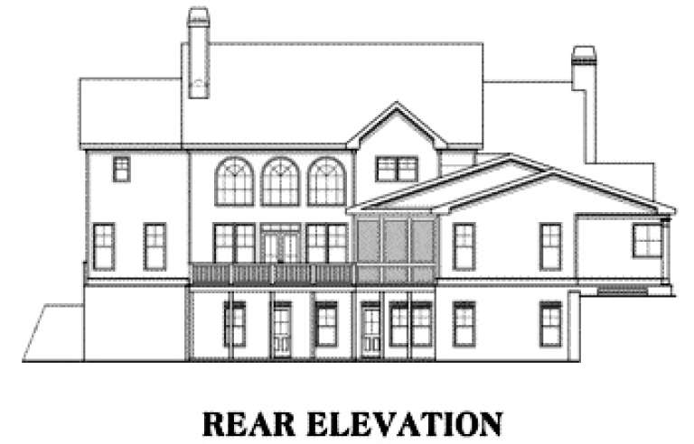 Craftsman House Plan #009-00091 Elevation Photo