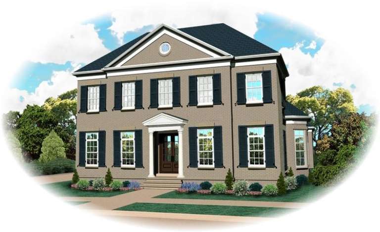 House Plan House Plan #10805 Front Elevation