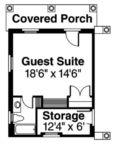 Floorplan 3 for House Plan #035-00329