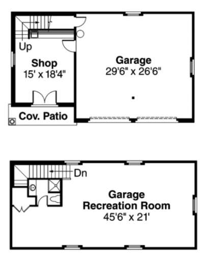 Floorplan 4 for House Plan #035-00329