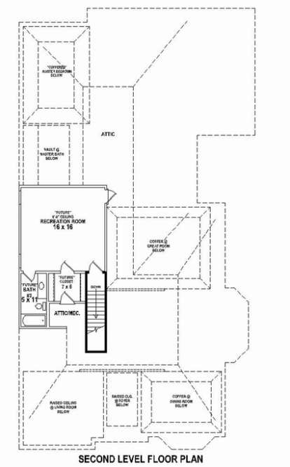 Floorplan 2 for House Plan #053-02512