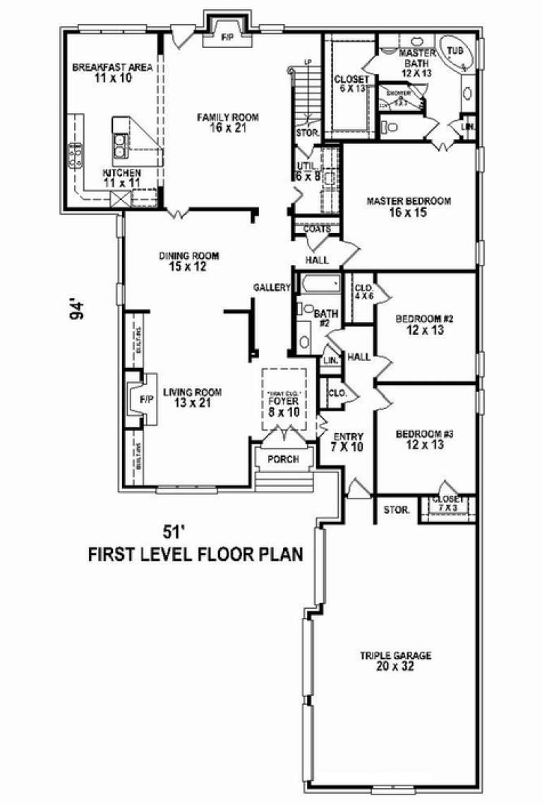 House Plan House Plan #10818 Drawing 1