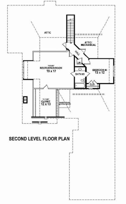 Floorplan 2 for House Plan #053-02513