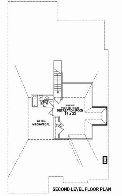 Floorplan 2 for House Plan #053-02519