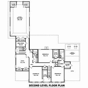 Floorplan 2 for House Plan #053-02529