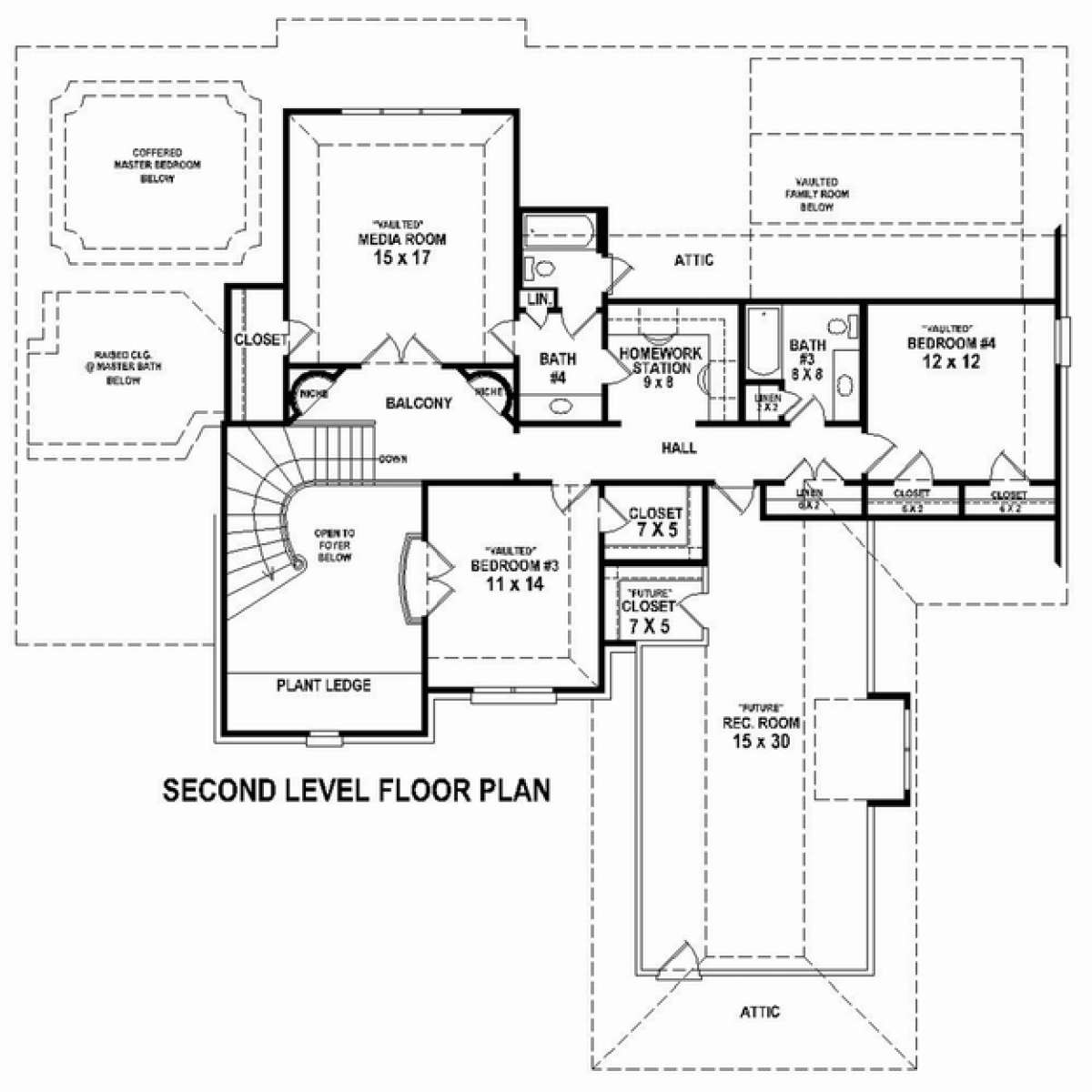 Floorplan 2 for House Plan #053-02534