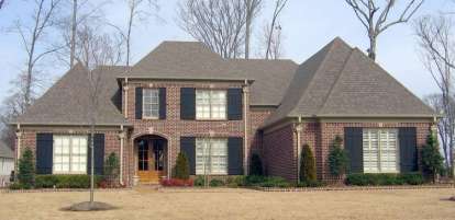 French Country House Plan #053-02538 Elevation Photo