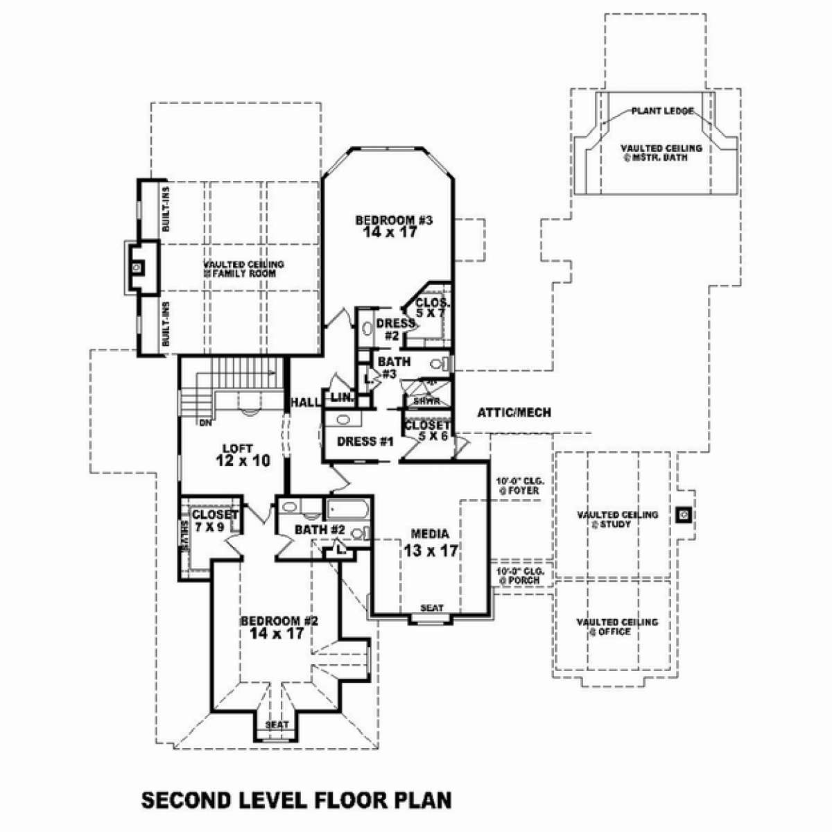 Floorplan 2 for House Plan #053-02552