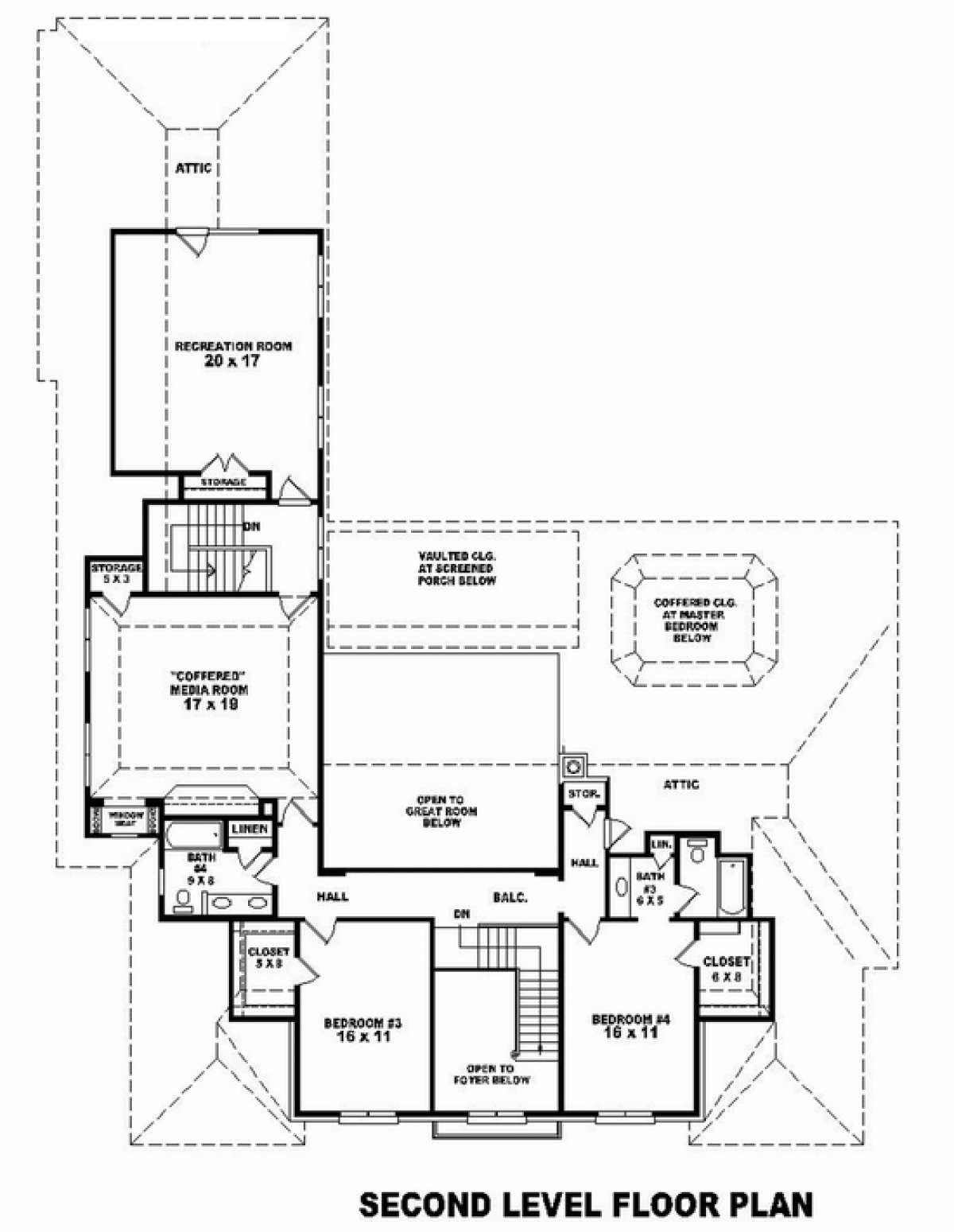 Floorplan 2 for House Plan #053-02559