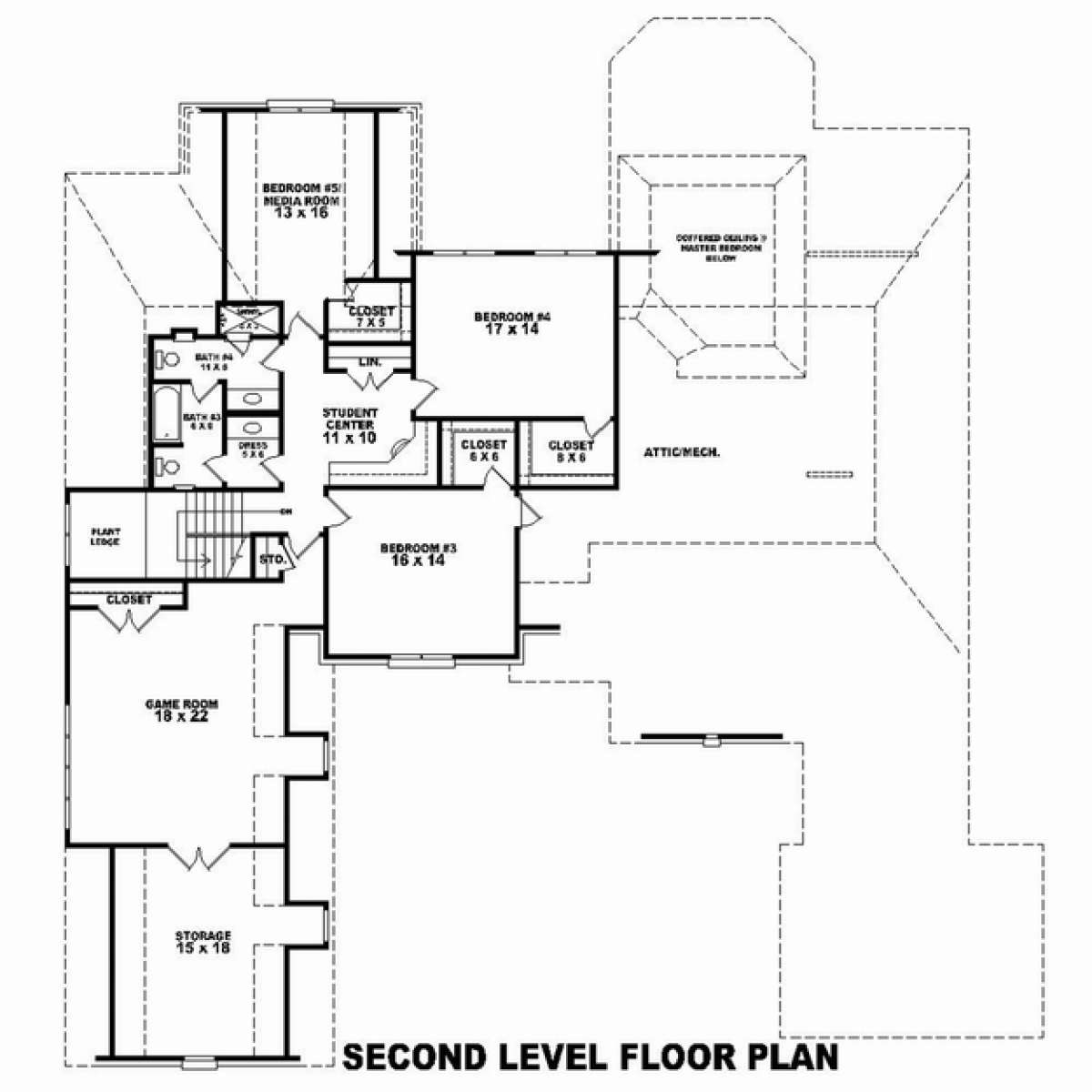 Floorplan 2 for House Plan #053-02566