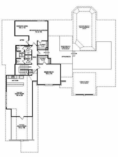 Floorplan 2 for House Plan #053-02567