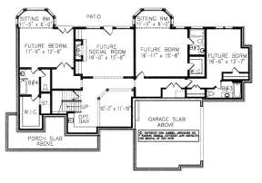 Floorplan 2 for House Plan #699-00035
