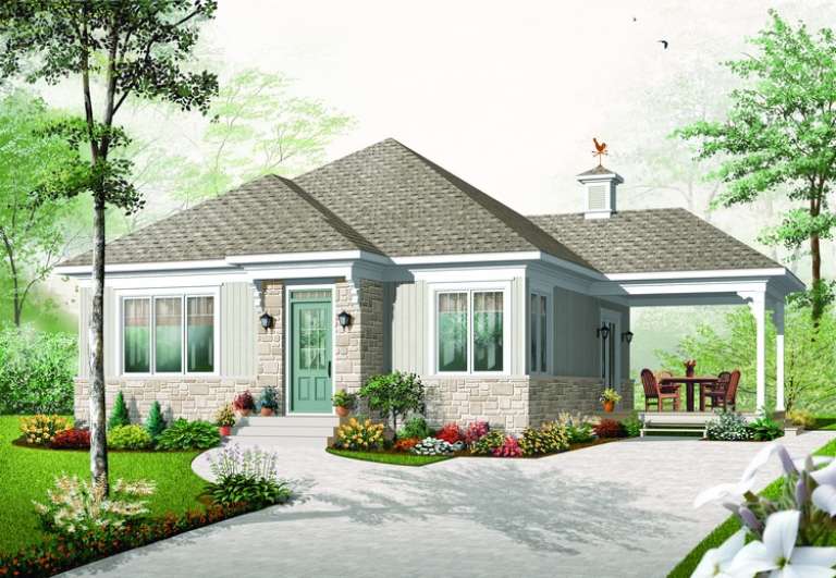 House Plan House Plan #10879 Front Elevation