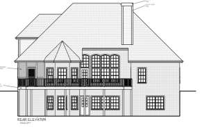 Basement  House Plan #036-00102 Elevation Photo