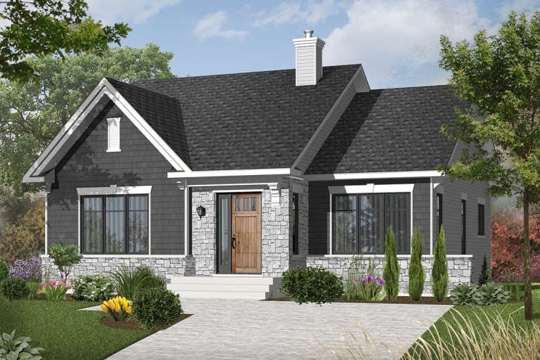 House Plan House Plan #10880 Front Elevation 