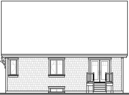 Ranch House Plan #034-00641 Elevation Photo