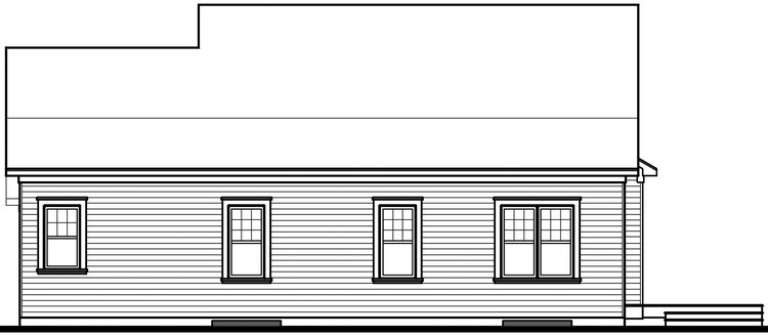 Country House Plan #034-00643 Elevation Photo