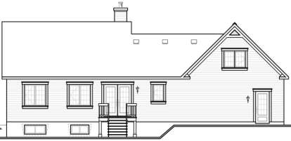 Country House Plan #034-00650 Elevation Photo