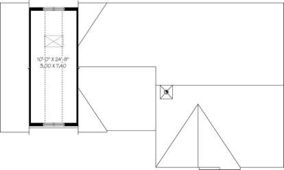 Bonus Room for House Plan #034-00650