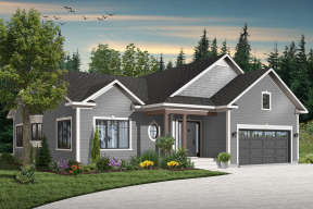 Traditional House Plan #034-00653 Elevation Photo