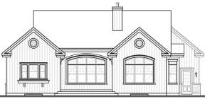 Ranch House Plan #034-00656 Elevation Photo