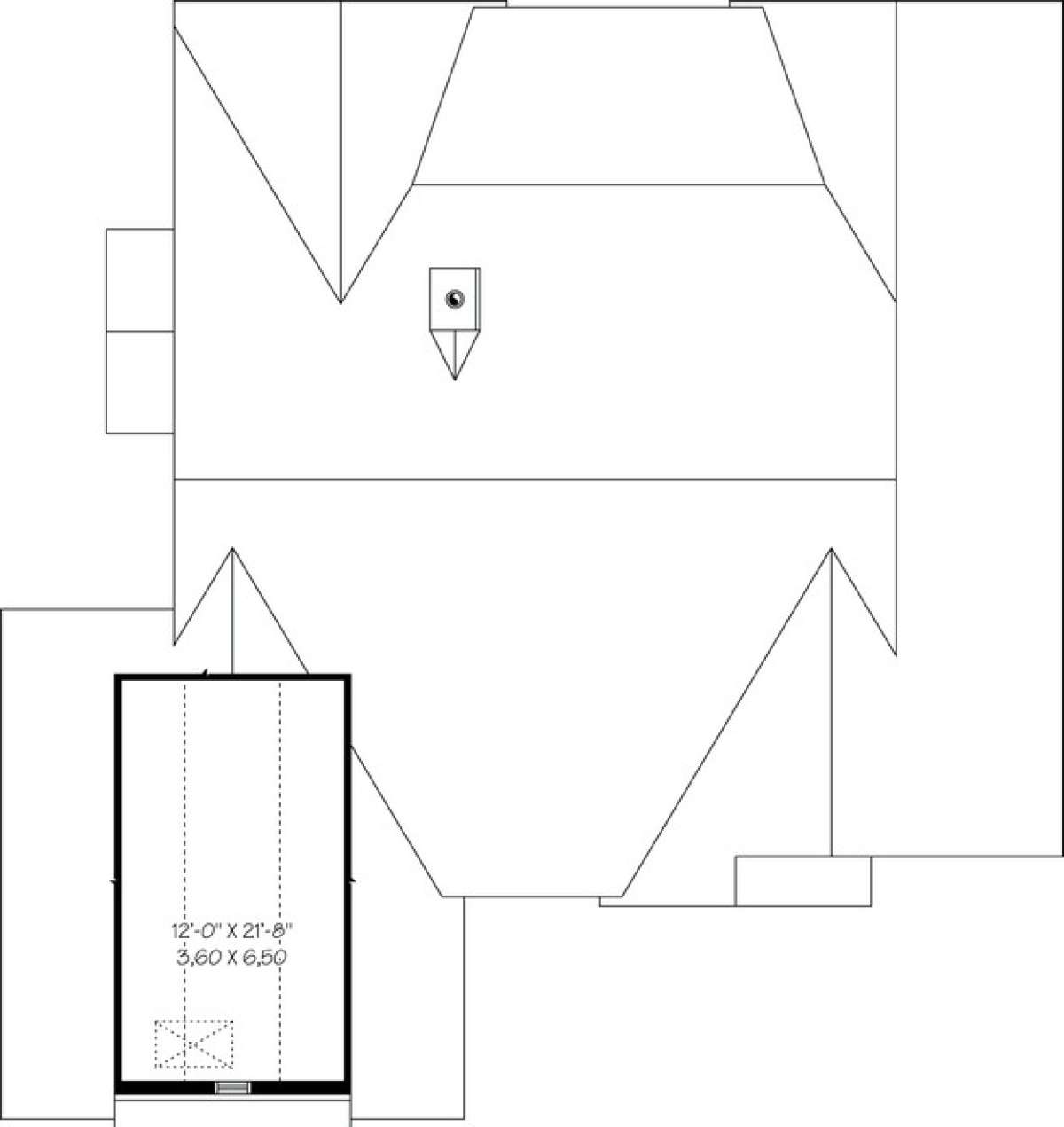 Floorplan 2 for House Plan #034-00656