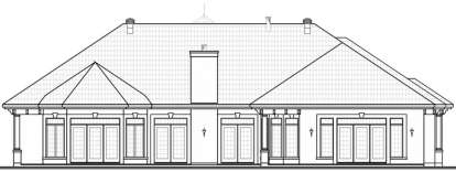 European House Plan #034-00661 Elevation Photo