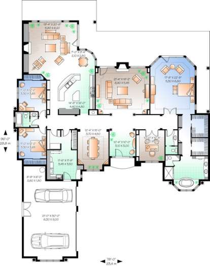 House Plan House Plan #10913 Drawing 1