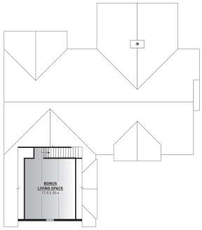 Second Floor for House Plan #034-00663