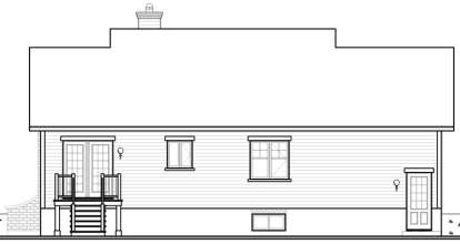 European House Plan #034-00667 Elevation Photo