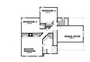 Second Floor for House Plan #036-00106