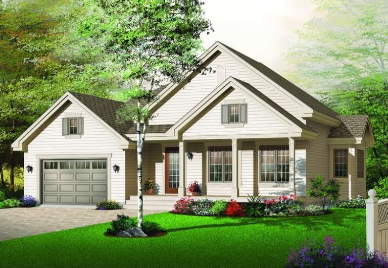 House Plan House Plan #10921 Front Elevation