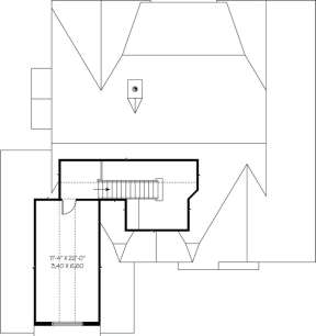 Floorplan 2 for House Plan #034-00677