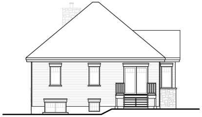 European House Plan #034-00703 Elevation Photo