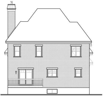 European House Plan #034-00714 Elevation Photo