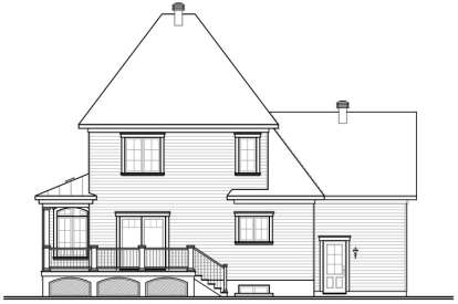 Country House Plan #034-00717 Elevation Photo