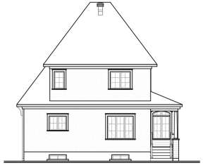 Country House Plan #034-00722 Elevation Photo