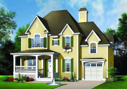 3 Bed, 2 Bath, 1795 Square Foot House Plan - #034-00729