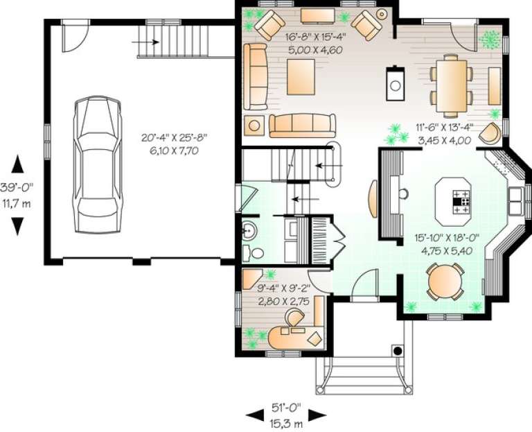 House Plan House Plan #10983 Drawing 1