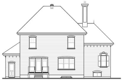 European House Plan #034-00732 Elevation Photo