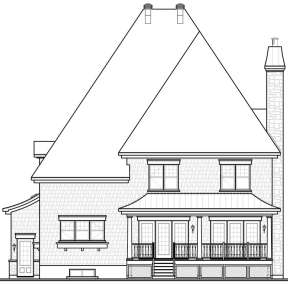 Country House Plan #034-00735 Elevation Photo