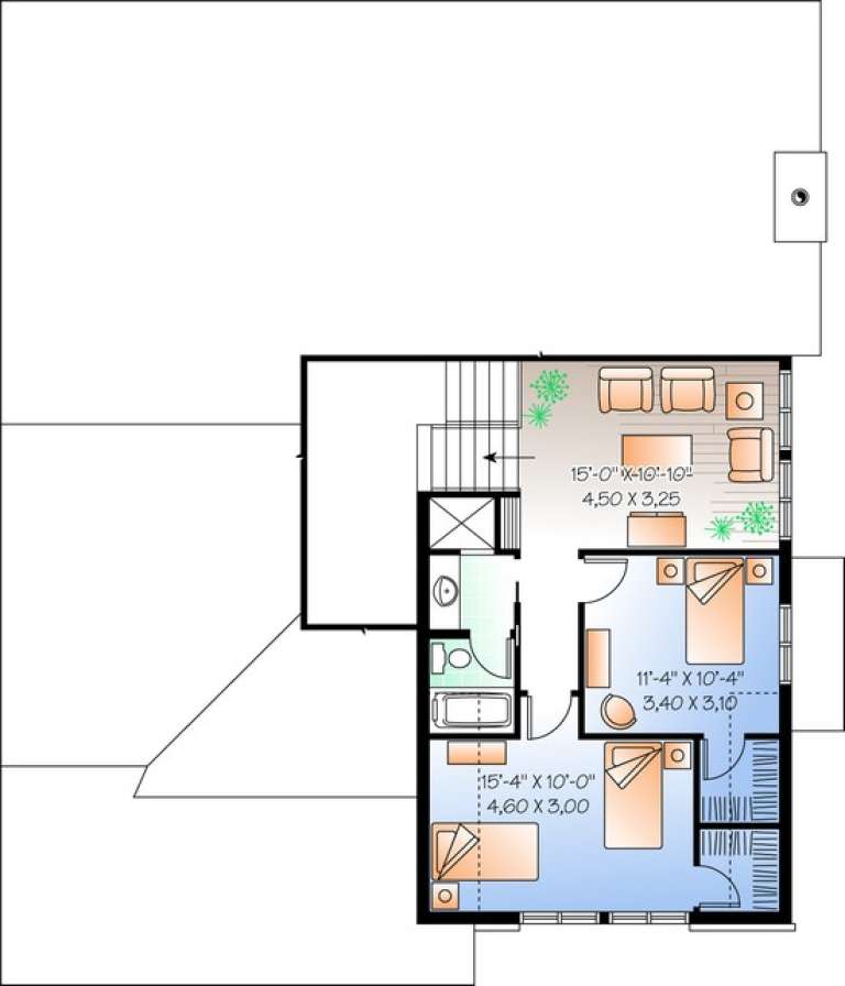 House Plan House Plan #10992 Drawing 2