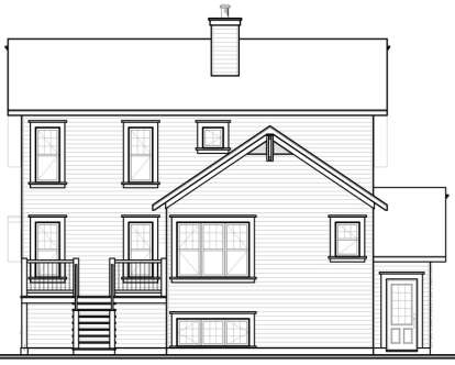 Northwest House Plan #034-00742 Elevation Photo