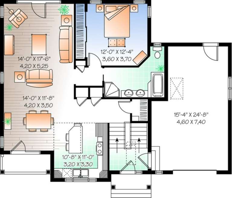 House Plan House Plan #10996 Drawing 2