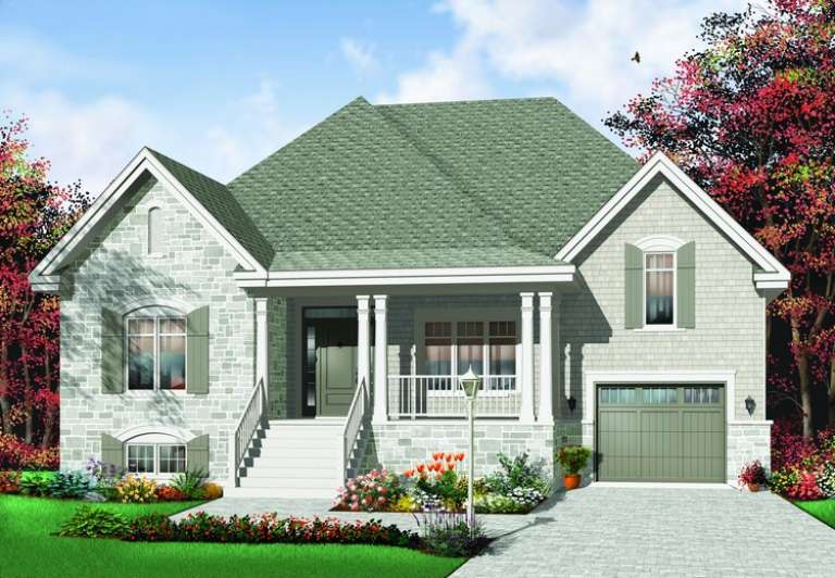 House Plan House Plan #11001 Front Elevation