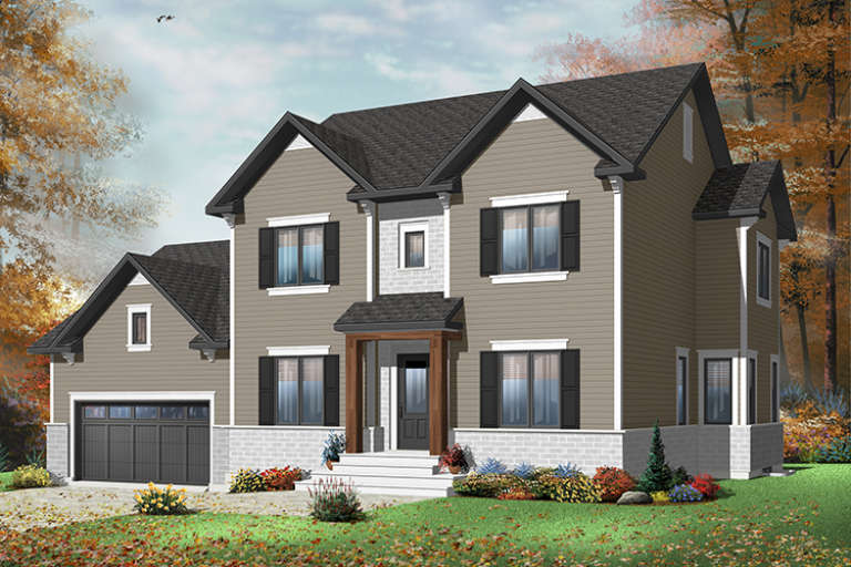 House Plan House Plan #11013 Front Elevation