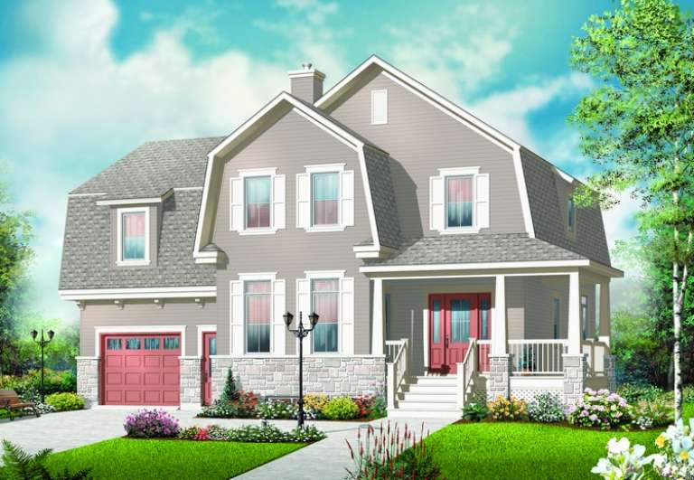 House Plan House Plan #11016 Front Elevation