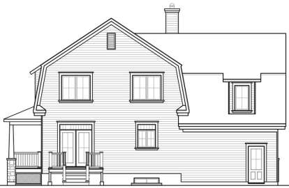 Country House Plan #034-00764 Elevation Photo